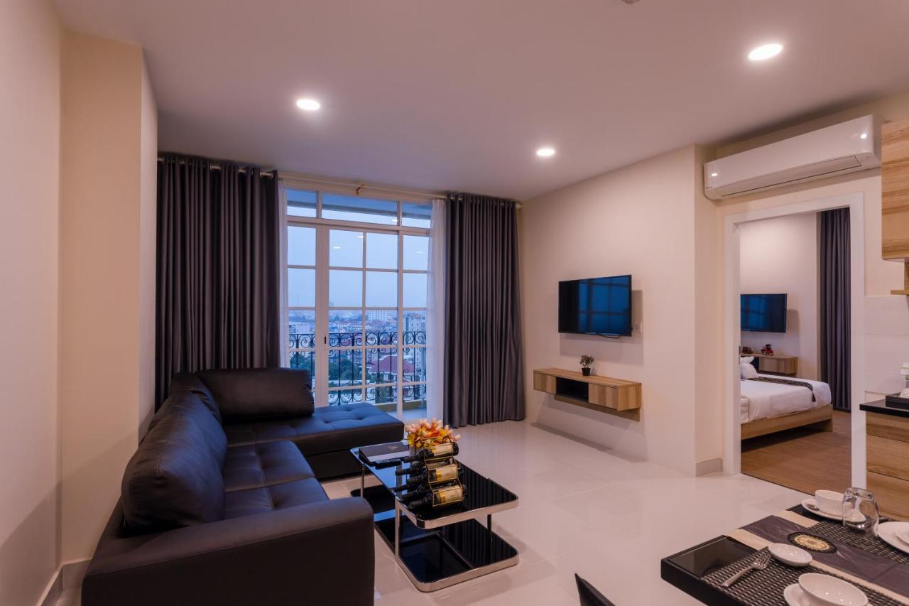 Tk View Hotel & Apartment Phnom Penh Luaran gambar