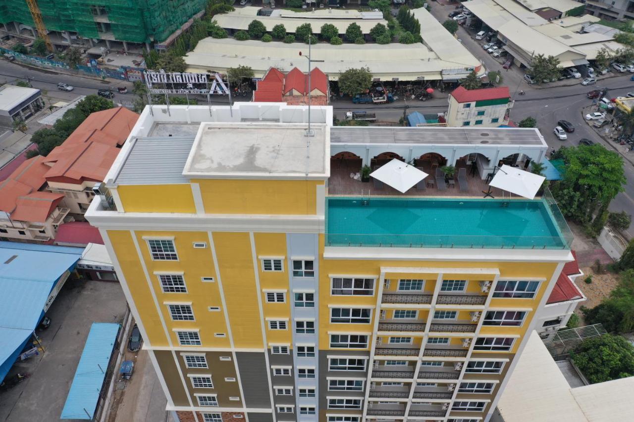 Tk View Hotel & Apartment Phnom Penh Luaran gambar